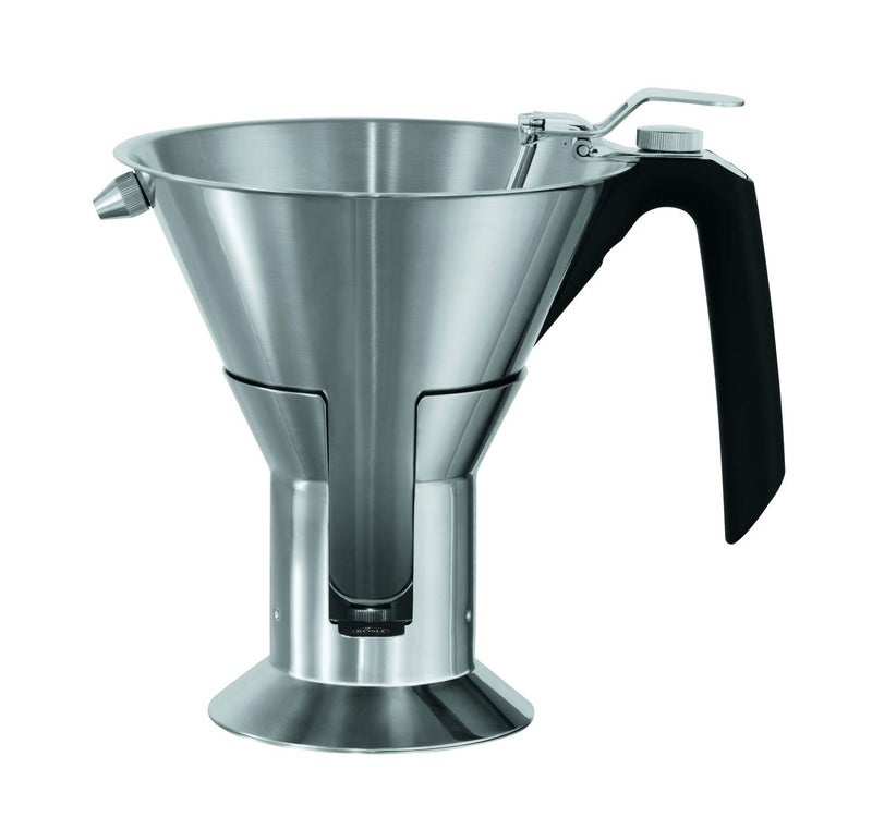 RÃ¶sle Stainless Steel Confectionary Funnel with Silicone Handle