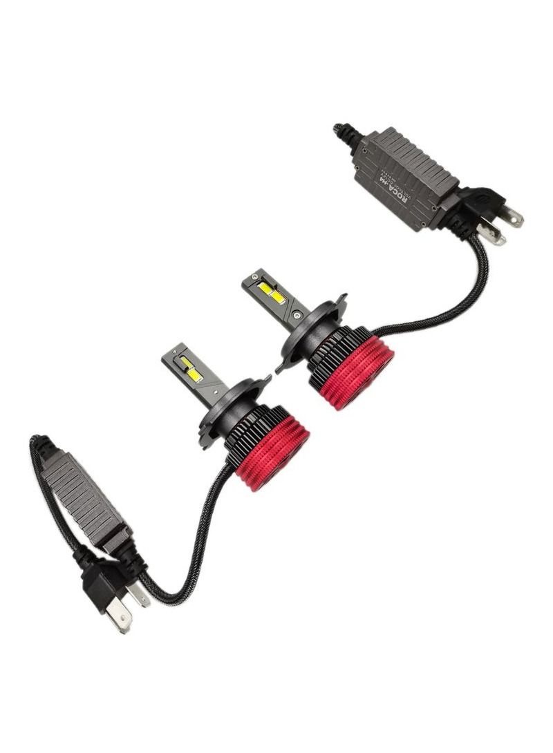ROCA H4 LED Car Headlight Bulb 2pcs High Performance Bulb Super Light 95000 High Power Head Light 12V - Image 3