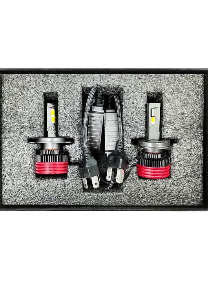 ROCA H4 LED Car Headlight Bulb 2pcs High Performance Bulb Super Light 95000 High Power Head Light 12V - Image 4