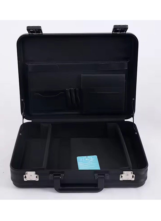 Freegallops - 17" Premium Aluminum Briefcase for Professionals: Secure, Durable, and Portable. Ideal for Work & Travel - Image 1