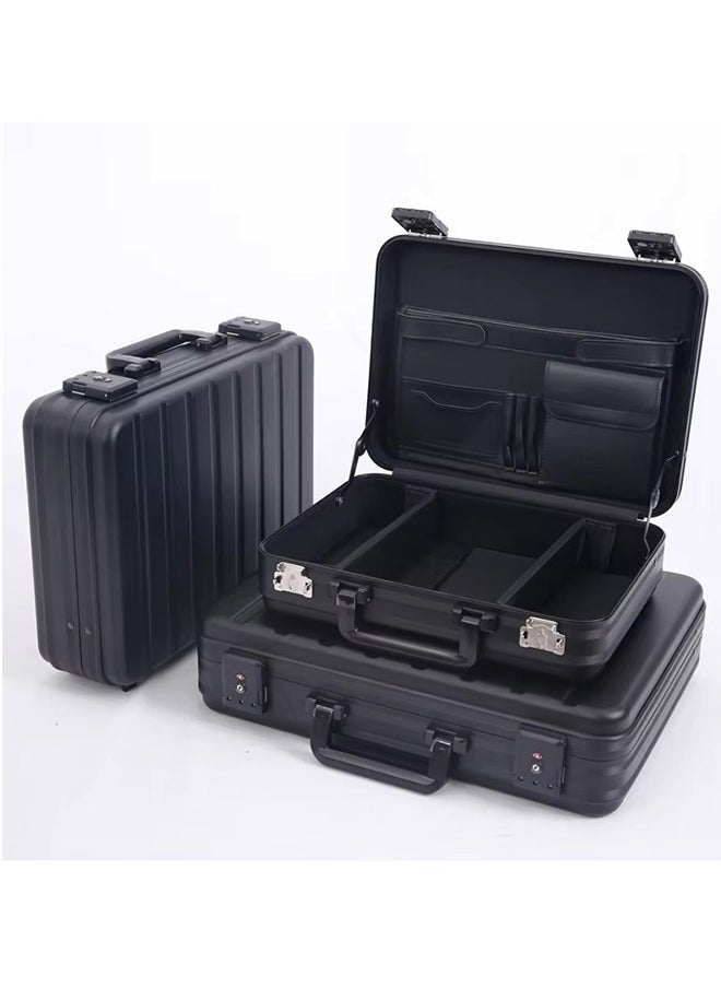 Freegallops - 17" Premium Aluminum Briefcase for Professionals: Secure, Durable, and Portable. Ideal for Work & Travel - Image 1