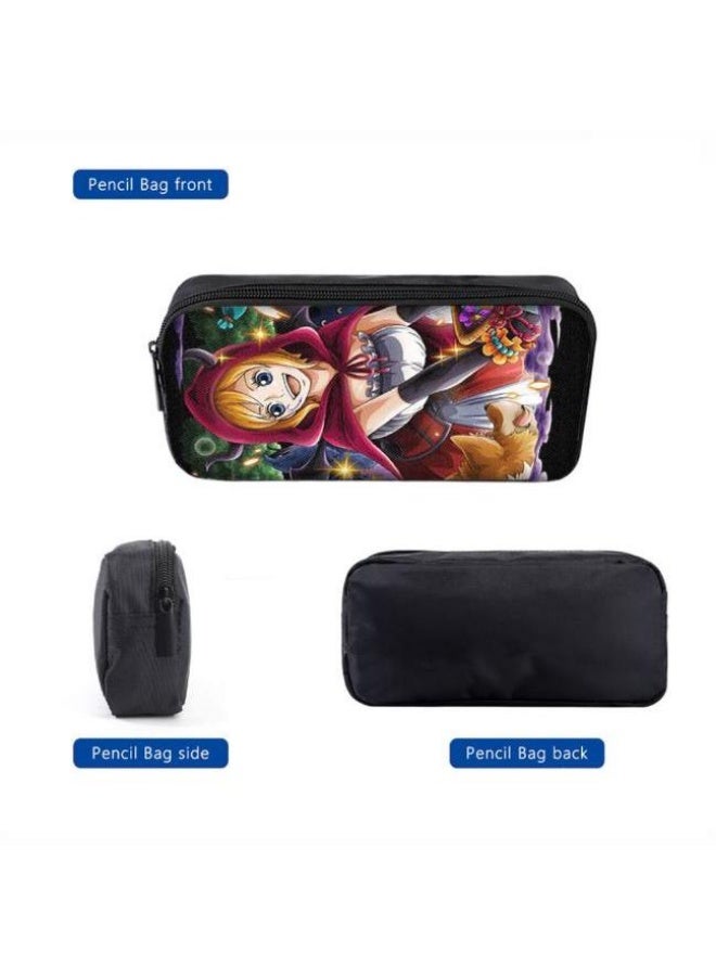 عام أحدث نموذج عالمي من الكرتون طباعة ثلاثة قطعة حقيبة مجموعة ( الطلاب ، الأطفال ، الأصدقاء ، نزهة ، تسلق الجبال ، الخ . ) - Image 2