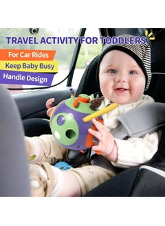 SYOSI Musical Sensory Toys for Toddlers 1-3, Baby Toys Activity Learning Cube Toys for 6 to 12 Months Baby Toys for Boy Girl Birthday Gift Purple  - Image 5