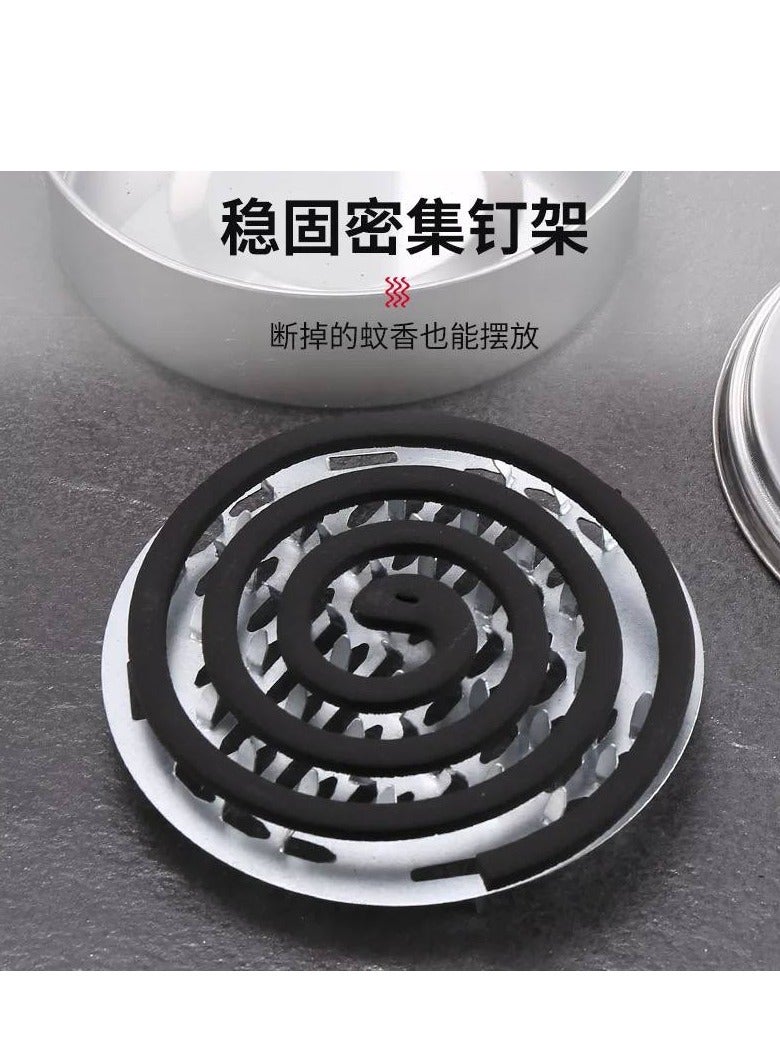 Stainless Steel Coil Incense Burner - Fireproof Spiral Incense Holder  - Image 2