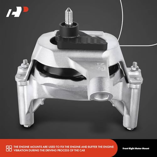 A-Premium 2PCS Engine Motor Mount and Torque Strut Mount Set Compatible with Nissan Altima 2007-2013 L4 2.5L, Automatic CVT, Replace# 11350JA80A, 11210JA000 - Image 4