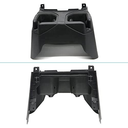 Wocch for Jeep JL Rear Cup Holder Back Seat Floor Console Mount Dual Drinks Water Bottle Beverage Holder for Jeep Wrangler JL and Gladiator JT 2018-2025 - Image 5