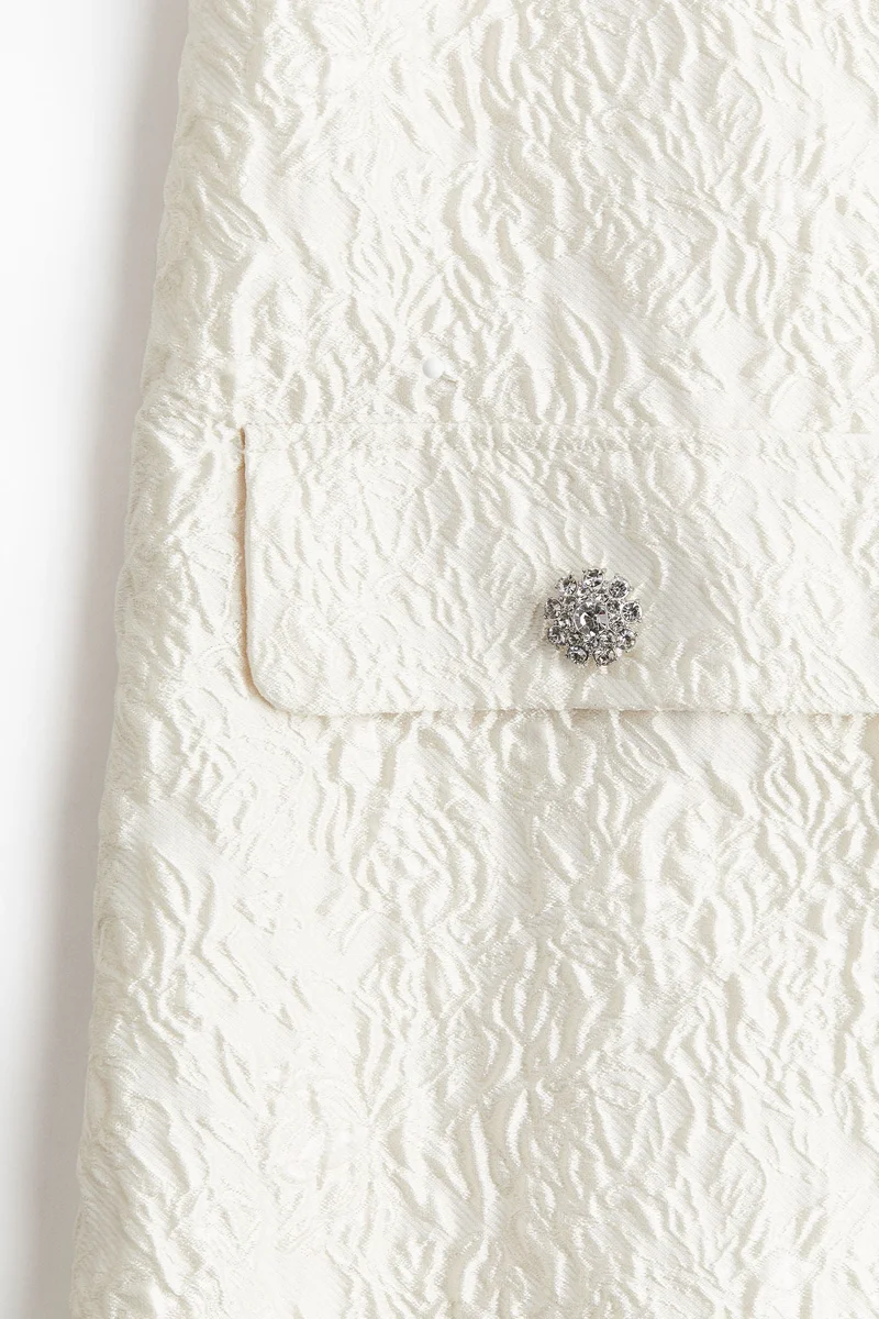 H&M Jacquard-weave mini dress