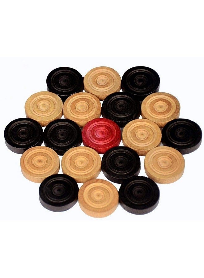 StonKraft Turbo Wooden Carrom Coin | Carrom Board Coins Pieces - Image 1