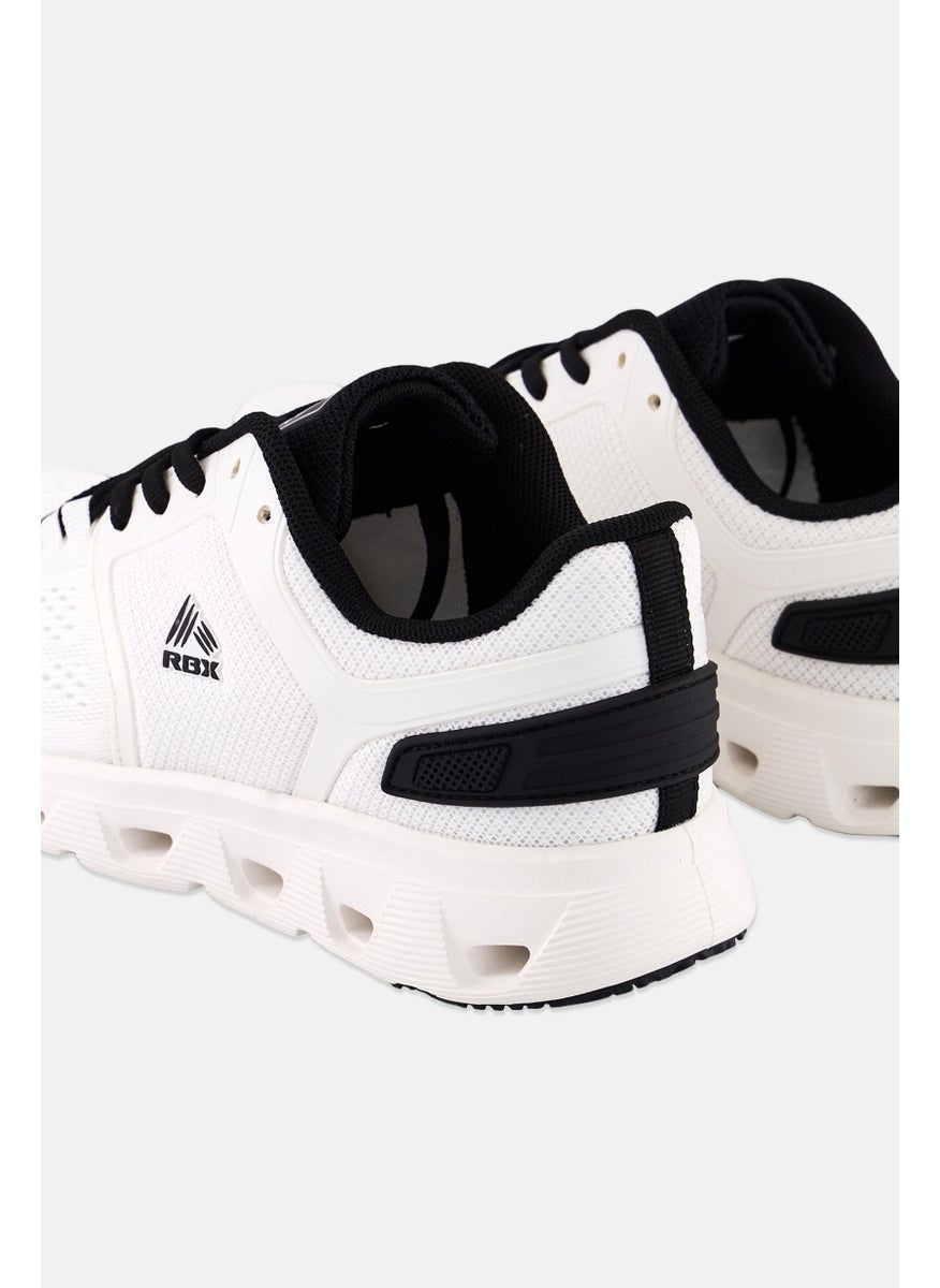 RBX Women Brand Logo Lace Up Training Shoes, White  - Image 2