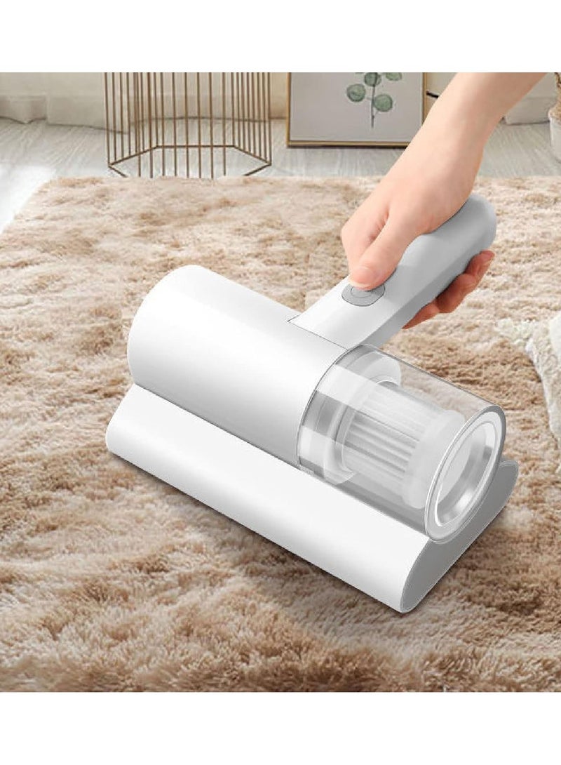 DubaiGallery Handheld UV Mite Removal Instrument 10Kpa Super Suction Portable Household Mite Removal Vacuum Cleaner Suitable for Household Bed Mattress Sofa Anti-Dust Mite Vacuum Cleaner - Image 1