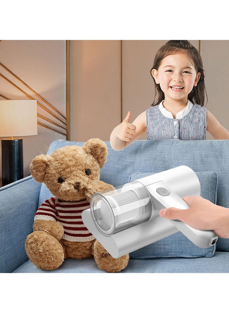 DubaiGallery Handheld UV Mite Removal Instrument 10Kpa Super Suction Portable Household Mite Removal Vacuum Cleaner Suitable for Household Bed Mattress Sofa Anti-Dust Mite Vacuum Cleaner - Image 4