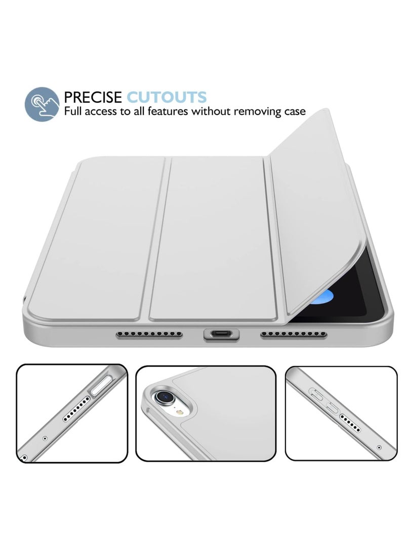 JAJEEK New Smart Case with Pencil Holder Compatible with iPad Mini 7 – Tri-Fold Smart Case with Soft TPU Back, Auto Wake/Sleep, Dustproof & Anti-Fingerprint, Heavy Duty Protection, Ultra-Slim & Lightweight - Image 2