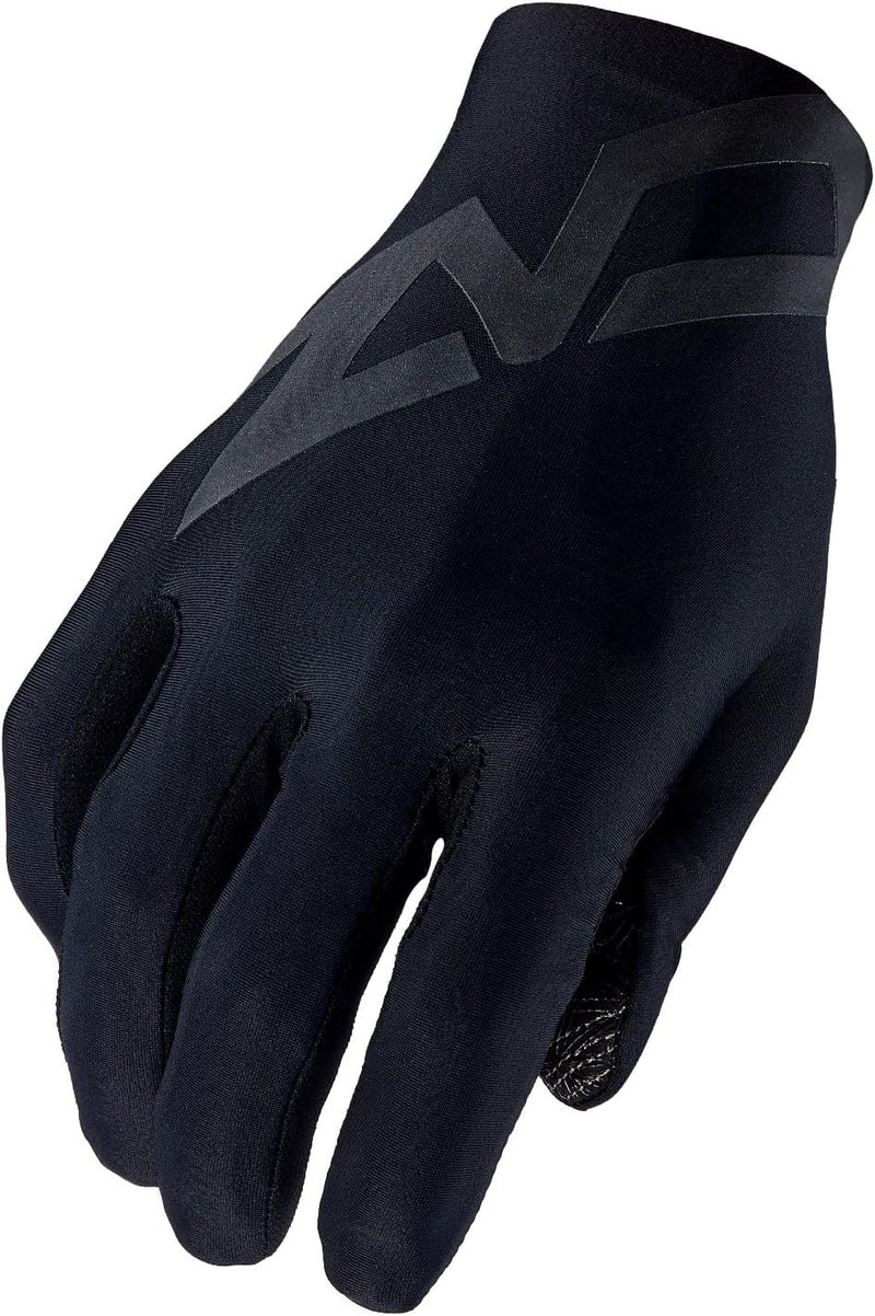 Supacaz Bike Gloves – SupaG Clarino Bicycle Gloves – Full Finger Fit – Medium Size Black