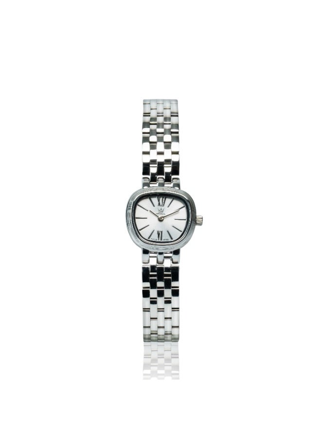 IMPERIAL Women's IPS Stainless Steel Watch, Silver Dial, Y121 Movement, Butterfly Clasp, 3ATM Watch for Women | IMP.GZ8691L8832 - Image 1