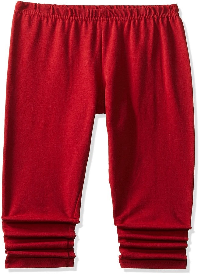 Biba Girls Girl's Cotton Salwar Suit Set (KW2709_RED_5_Red_4-5 Years) - Image 4