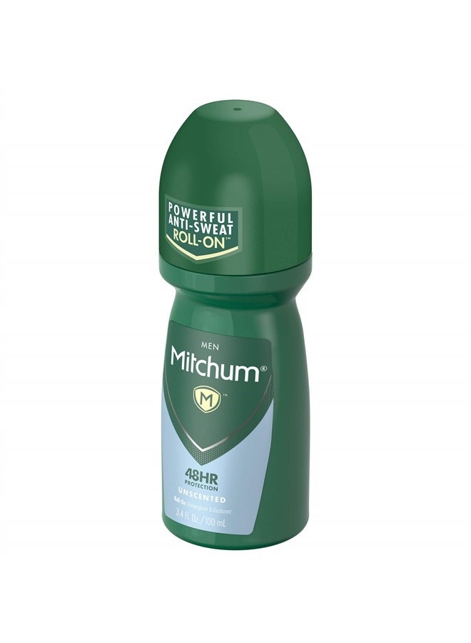 Mitchum Mitchum Men Triple Odor Defense Unscented 100ml - Image 2