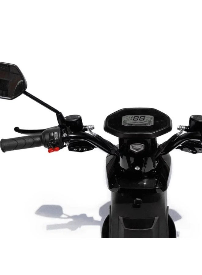 كوجو كيرين Note Electric Scooter – Powerful 1200W Motor, 50KM Max Range, 50KM/H Speed, Detachable 48V Battery & IPX4 Waterproof - Image 3