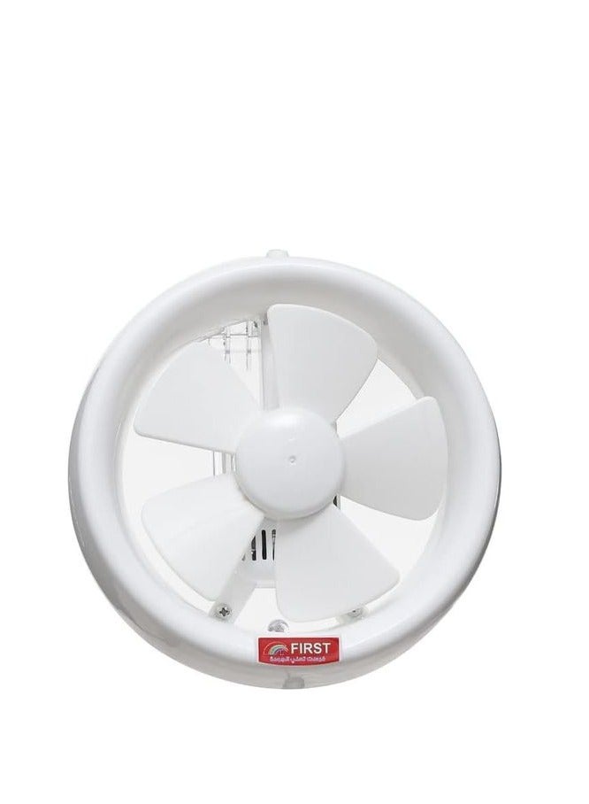 فيرست FP-601-18 شفط تهوية زجاجي أحادي الاتجاه (220:240 فولت) (15 سم)، أبيض - Image 1