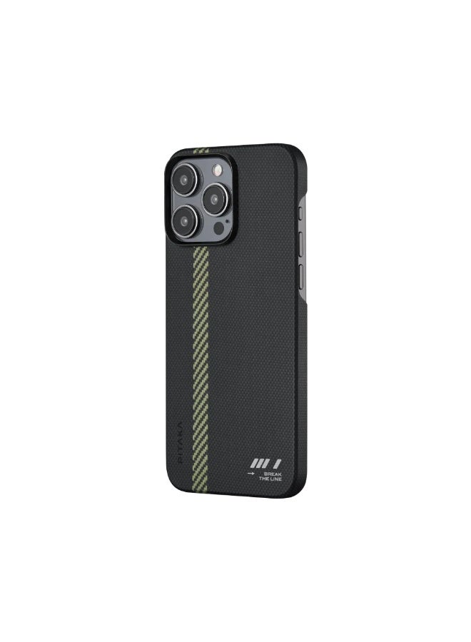 PITAKA iPhone 15 Pro Ultra-Slim Case Break the Line