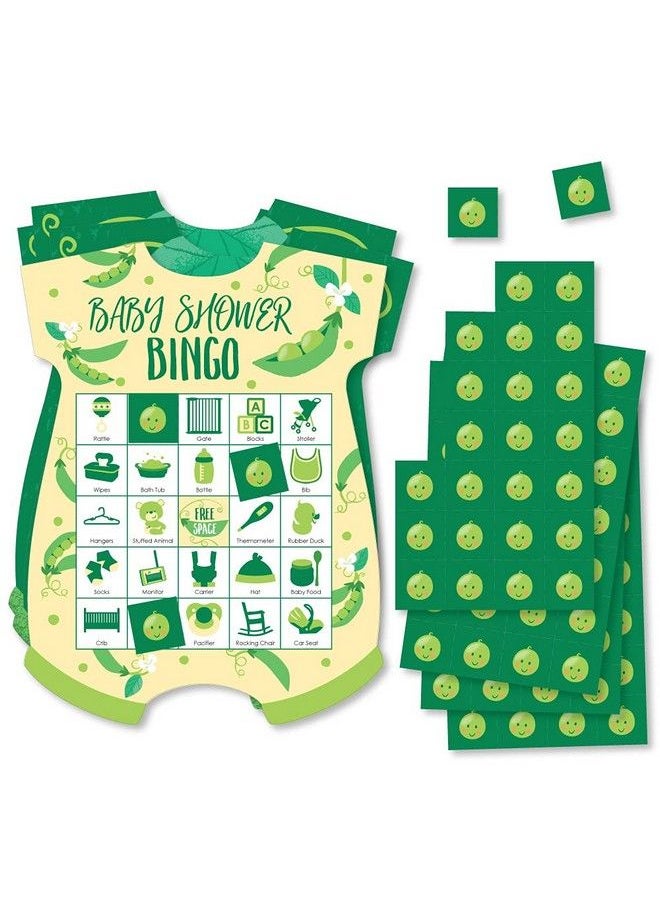 Big Dot of Happiness Double The Fun Twins Two Peas In A Pod Picture Bingo Cards And Markers Baby Shower Shaped Bingo Game Set Of 18  - Image 2