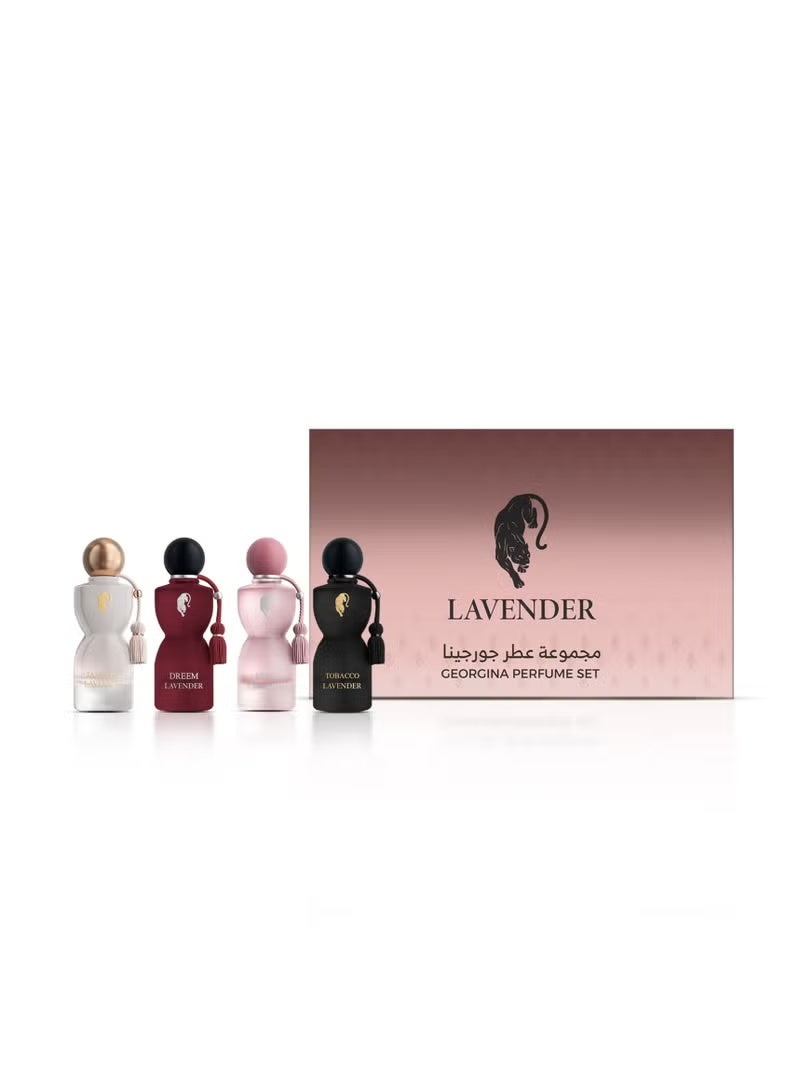 لافندر بكج عطور جورجينا من لافندر-4 اشكال - Image 1