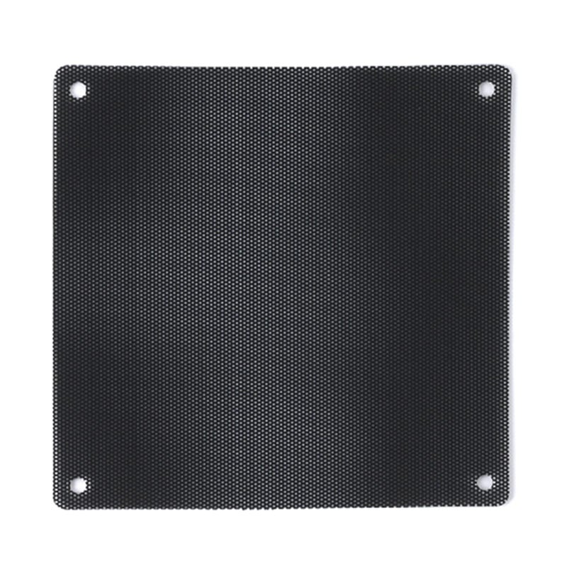 Computer Case Fan Filter Dust Mesh 9x9cm Black PVC Cover 5Packs - Image 5
