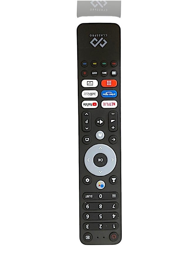 ClassPro - Replacement Remote Control For Class Pro Smart Tv - Image 1