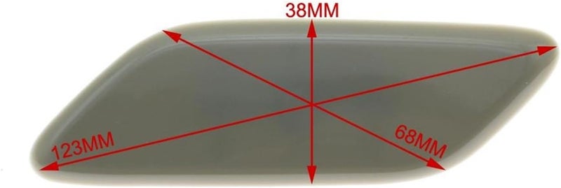 QASULER Right Side Headlight Washer Cover for CR-V MK3 - Image 3
