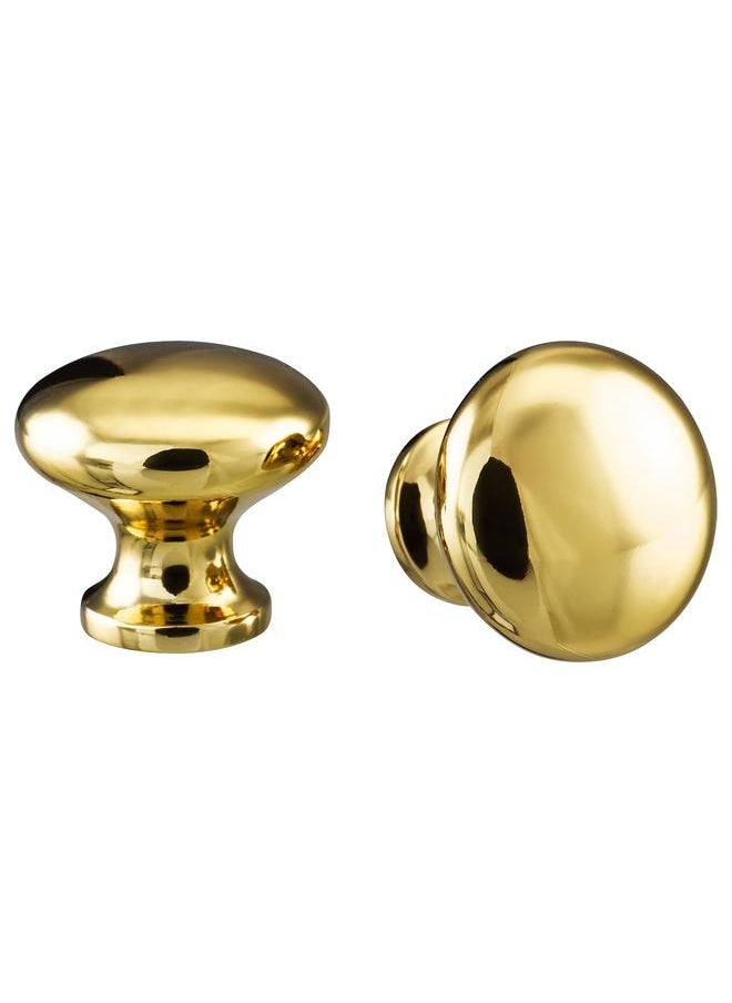 Beauenty Knob, brass-colour, 27 mm  - Image 1