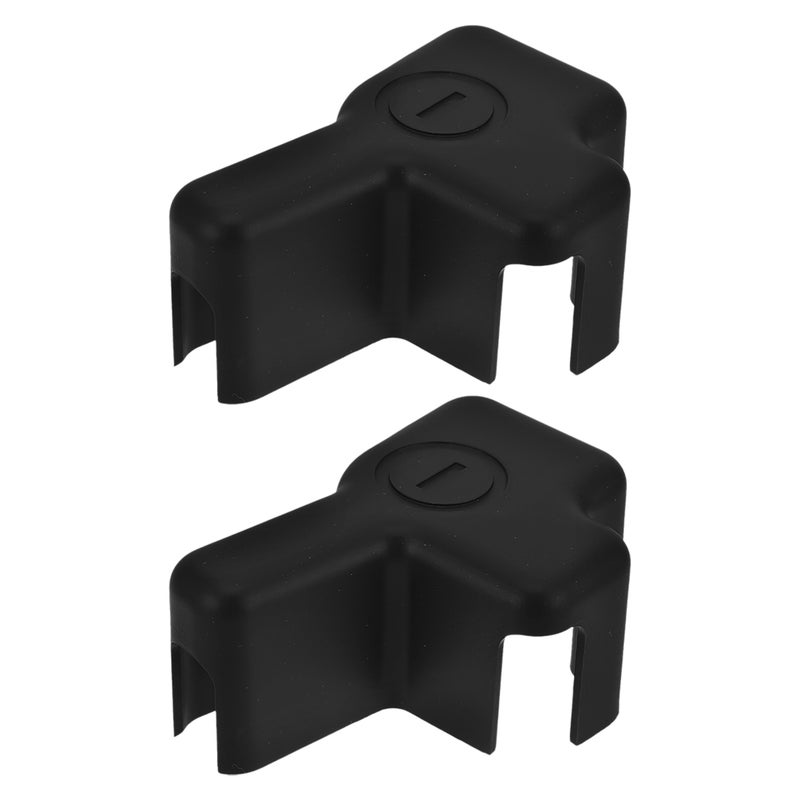 2pcs Car Battery Terminal Protector Covers: Negative Battery Terminal Protector Replacement - Compatible For Cruze - Image 1