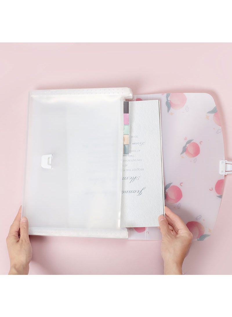 حامل مستندات محمول قابل للتوسيع ومنظم ملفات مقاس A4 - Image 2