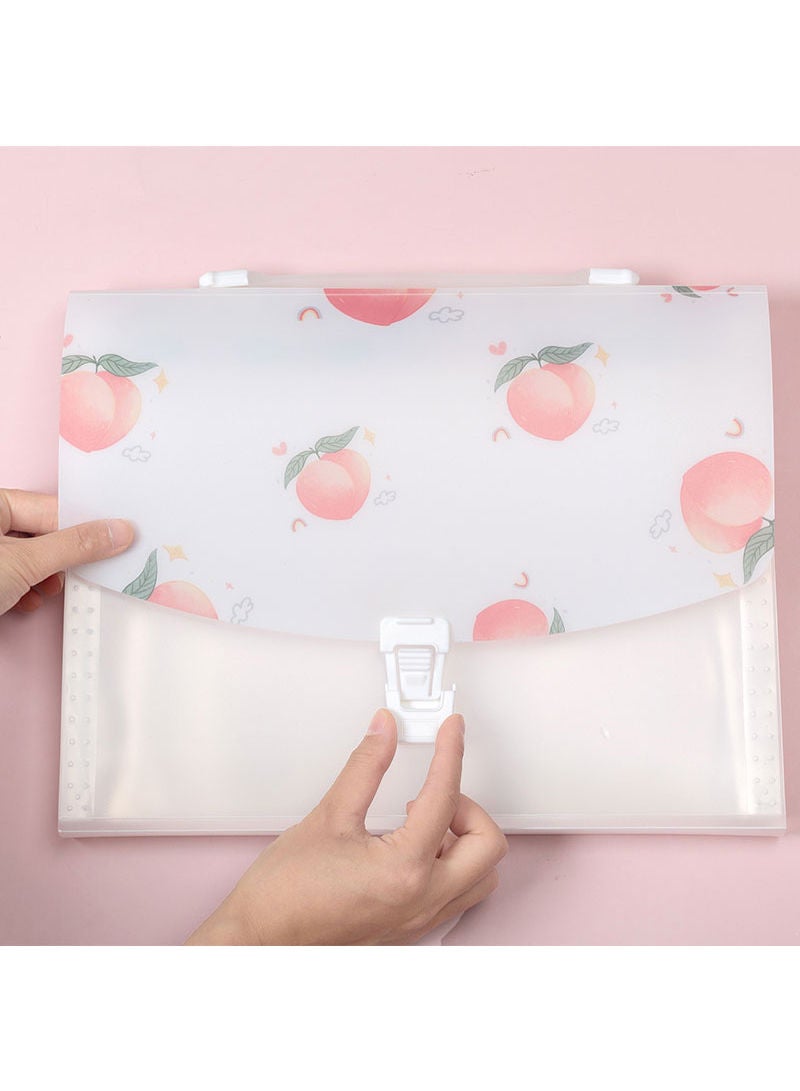 حامل مستندات محمول قابل للتوسيع ومنظم ملفات مقاس A4 - Image 4