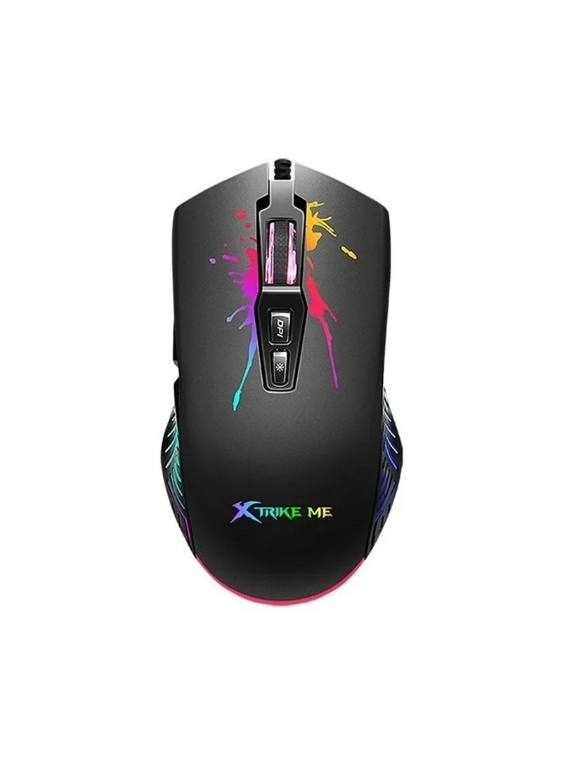 XTRIKE ME مجموعة الألعاب CMX-410 مع لوحة مفاتيح، ماوس، سماعة رأس وسطح ماوس - Image 5