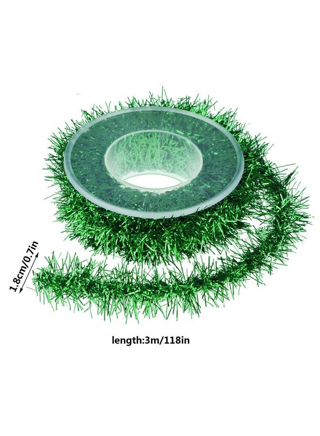 تونج كلاود شريط زينة الكريسماس المعدني من Tongcloud مكون من 4 لفات، شريط زينة الكريسماس المعدني، شريط زينة الكريسماس المعدني، شريط زينة الكريسماس، 4 ألوان - Image 3
