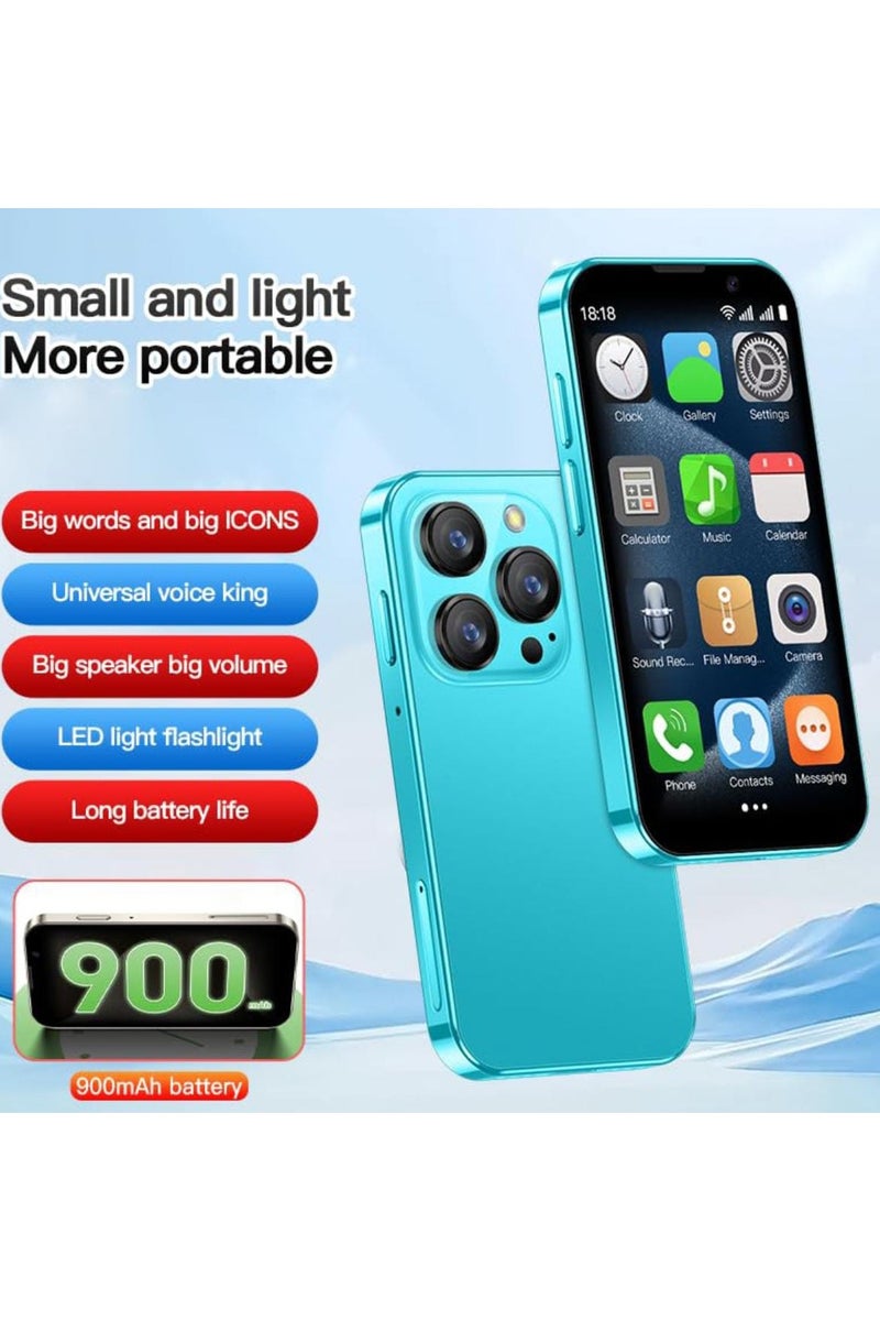 SOYES XS18 Pro Mini Smartphone – Ultra Small Android Quad-Core Mobile Phone, Pocket-Sized Smart Cell Phone for Students, Kids, Men & Women – Dual SIM, Lightweight & Compact - Image 2