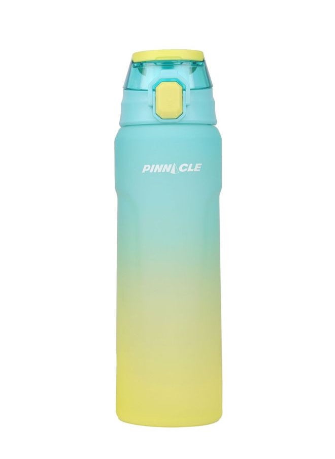 Winsor Winsor Pinnacle Wave Hydration Bottle 1000 Ml  | Leak-Proof Water Bottle with Protein Shaker - Ideal for Gym, School, and Outdoor Sports - Blue  - Image 1