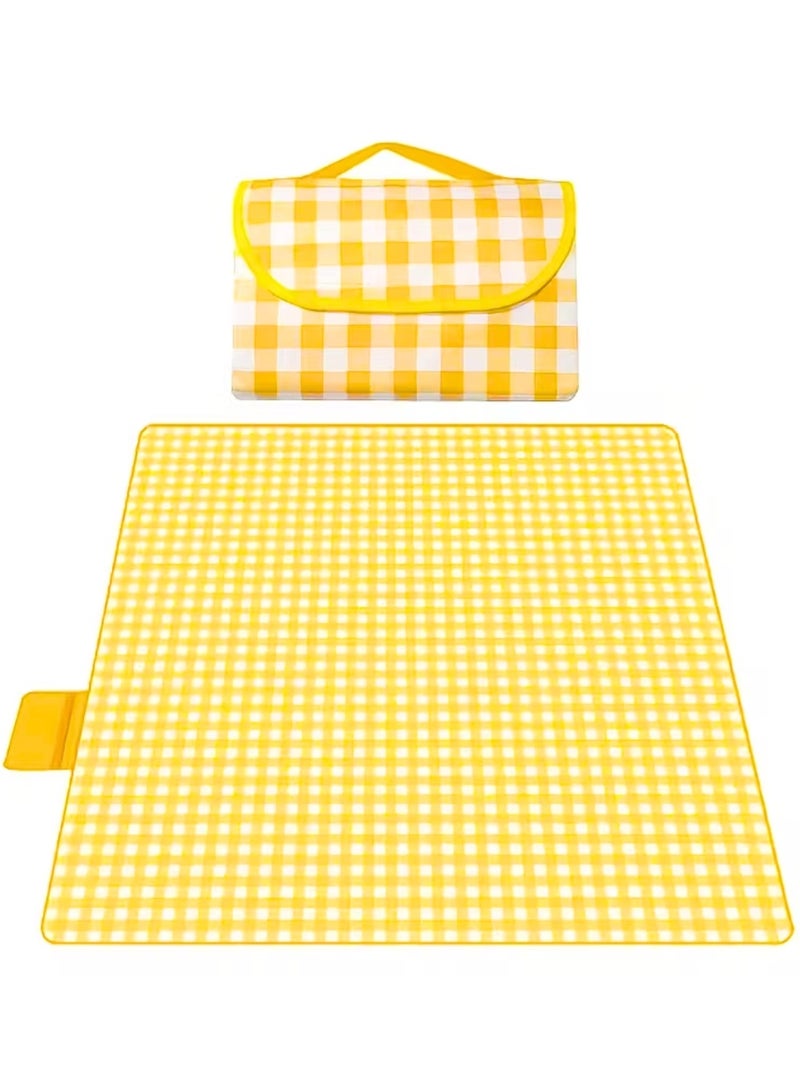 ZedForce Extra Large Outdoor Picnic Blanket Waterproof Beach Mat & Foldable Camping Mat Portable, Sandproof Ground Cover for Family, Park & Garden  (100x150cm) - Image 3