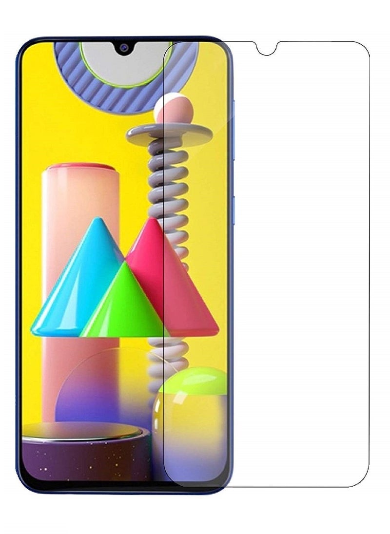 Super Tempered Glass Screen Protector Clear Designed For Samsung Galaxy M31 Full Screen Coverage And Bubble Free - Image 1