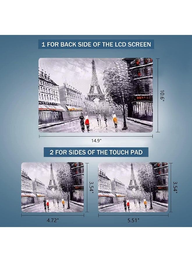 icolor Eiffel Tower Laptop Skin Sticker - Image 4