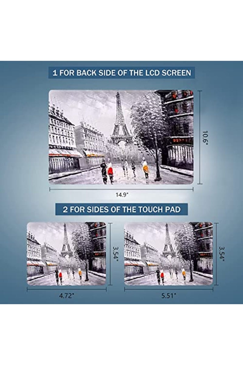 icolor Eiffel Tower Laptop Skin Sticker - Image 3