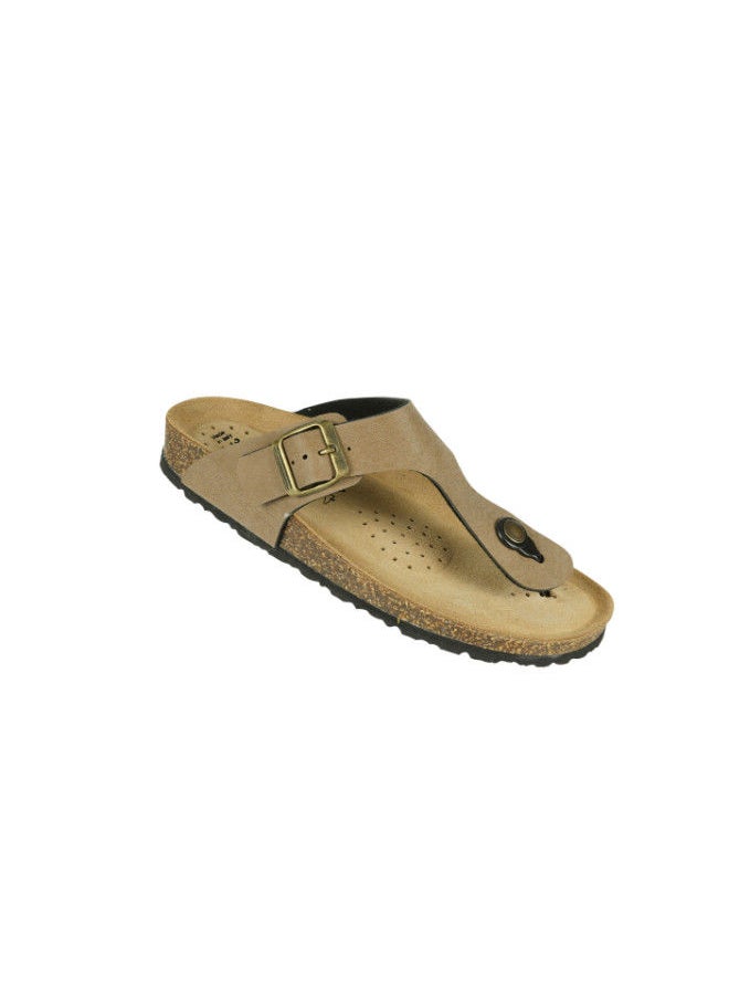 BiOCHIC - Biochic Ladies Slim Thong Sandals 012-453 230K-Nocciola - Image 1