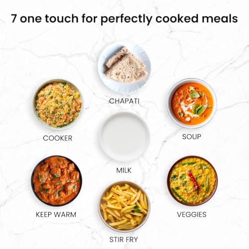 Crompton Instaserve 1600 W Induction Cooktop | 7 One touch Indian Menus | Overvoltage Shield Protection | 1 Year Warranty - Image 3