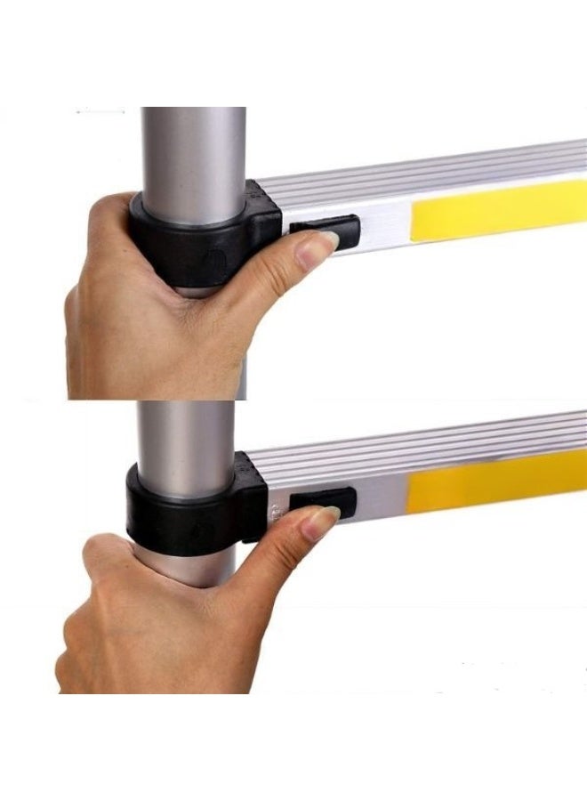 5M Telescopic Aluminum Ladder – Foldable & Extendable Ladder – 150kg Load Capacity – Lightweight & Easy to Store - Image 2