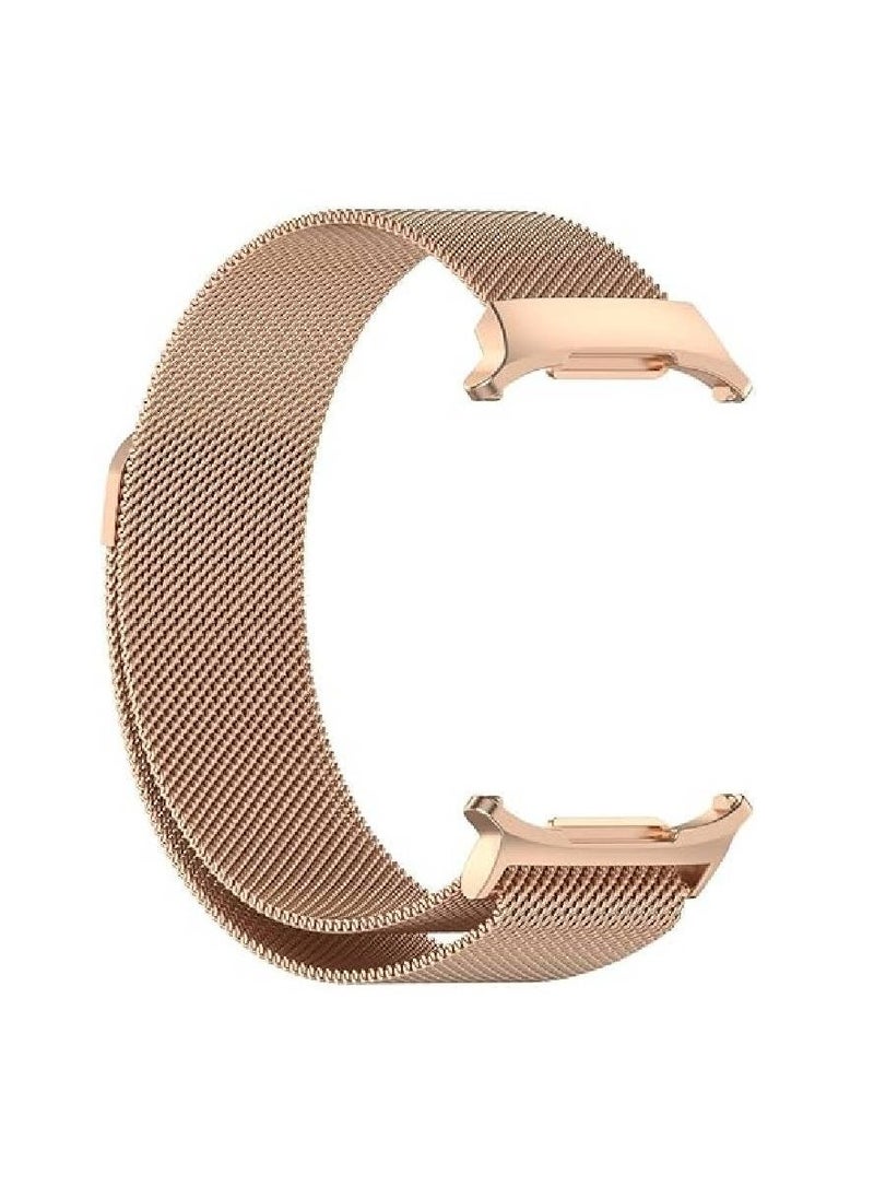 Compatible for Samsung Galaxy Watch Ultra Band 47mm, Metal Mesh Milanese Loop Adjustable Strap Replacement for Samsung Galaxy Watch 7 Ultra 47 mm, Rose Gold - Image 2