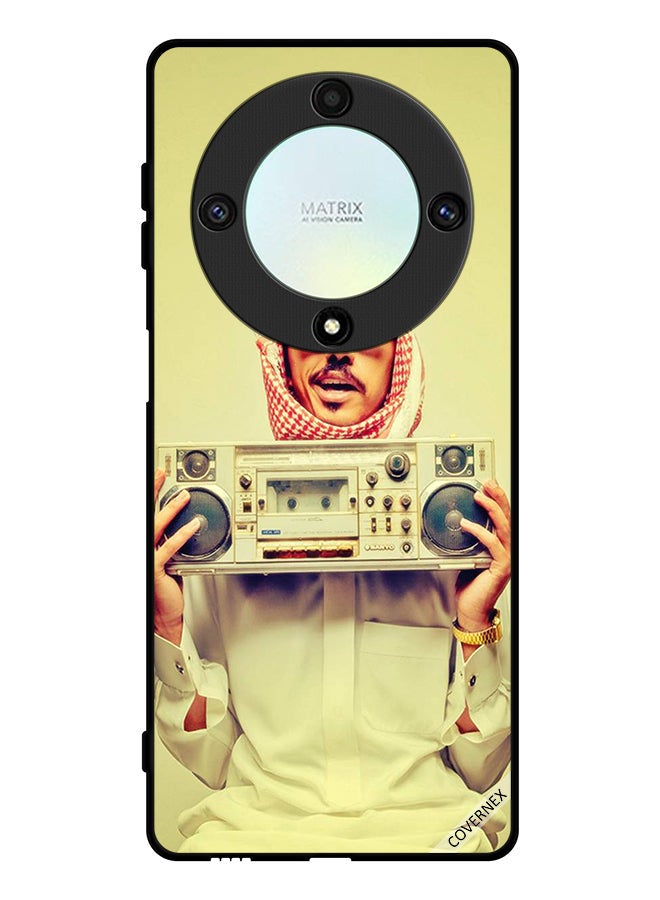 Covernex Protective Case Cover For Honor X9a Holding Vintage Music Device - Image 1