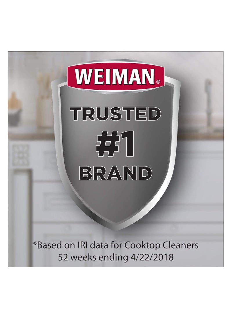 Weiman - Cook Top Cleaning Kit - Removes toughest Burned on Food. - Image 1
