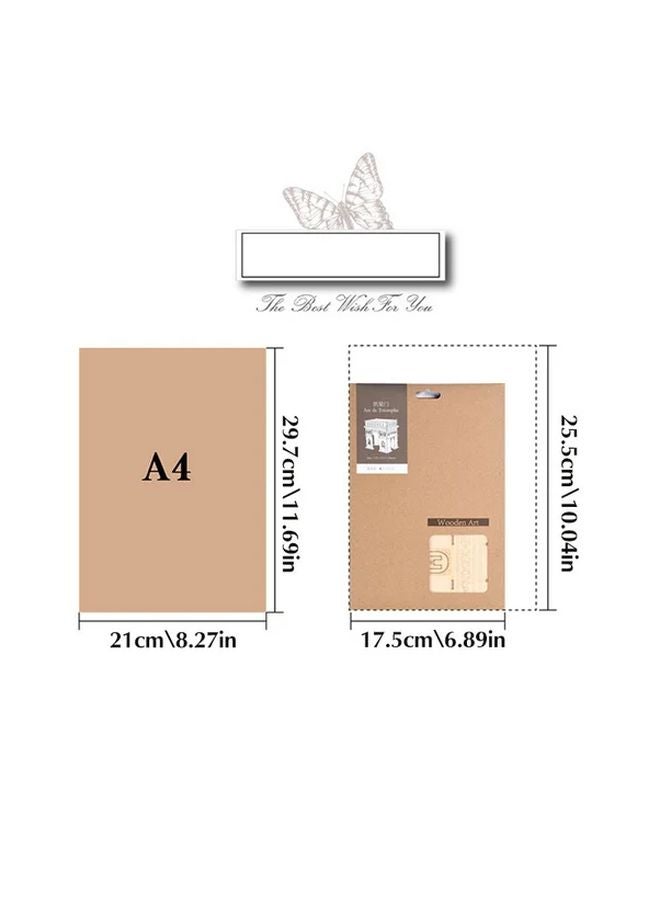 3D DIY Wooden Piano Puzzle Model Handmade Mechanical Toy Building Game Gift - Image 3
