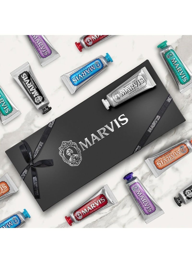 Marvis | Mini Flavored Toothpaste Set (7 x 25 ml) - Travel toothpaste set for long-lasting freshness - 7 mini toothpastes - Image 3
