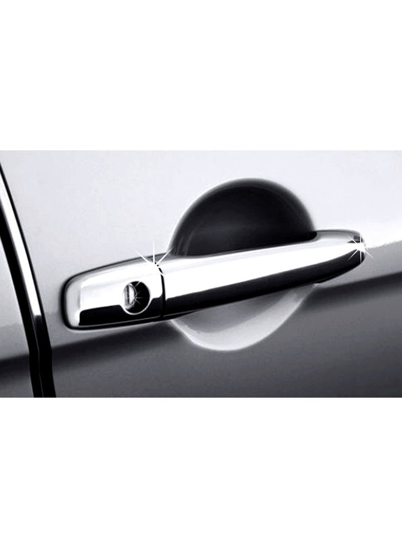 Auto Pearl Autopearl Chrome Door Handle Latch Cover for Figo (Set of 4) - Image 2