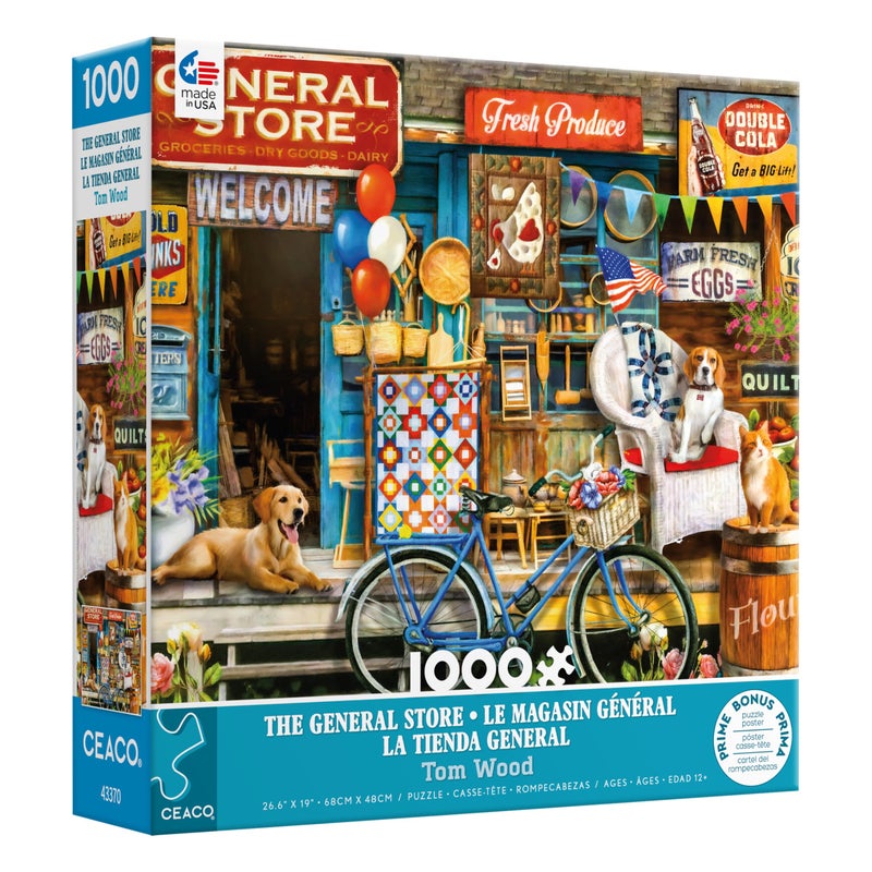 Ceaco - Tom Wood - The General Store - 1000 Piece Jigsaw Puzzle - Image 3